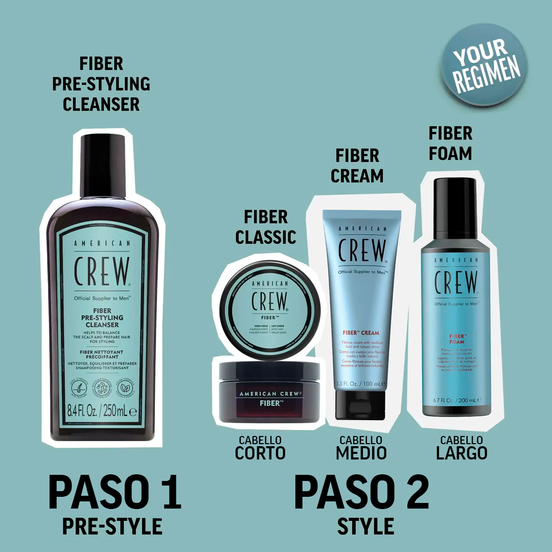 Set Fiber Cream + Pre-Styler Shampoo