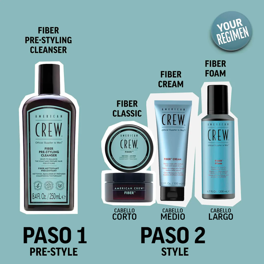 Set Fiber Cream + Pre-Styler Shampoo